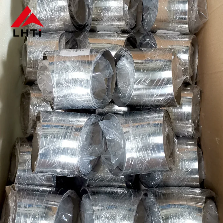Hot sale 90 degree 34mm 51mm 63mm 76mm 89mm Grade 2 titanium elbow for exhaust