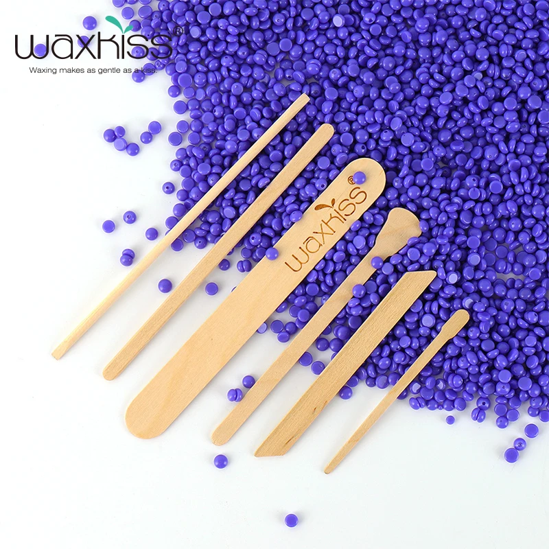 

2022 hot selling waxkiss hair removal wax beads salon home use direct manufacturer sell, Green, pink, white, black, lavender, honey, aloe vera,