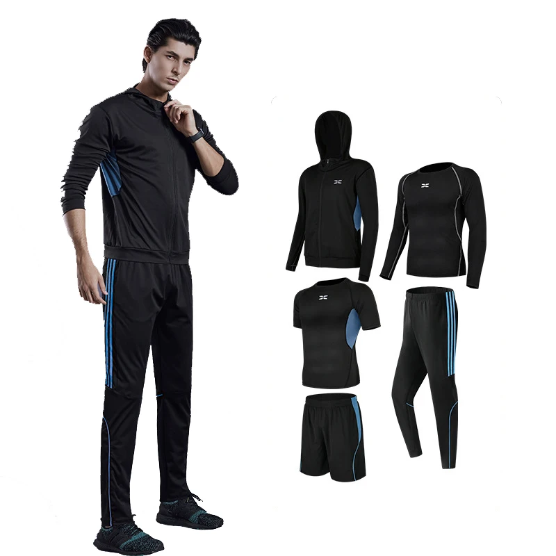 

MT 2020 Hot Sell Sport Clothes Breathable Joggers Sets Men Quick Dry Sportswear Men 3 Piece Sets Men Tracksuit Set, Customized colors