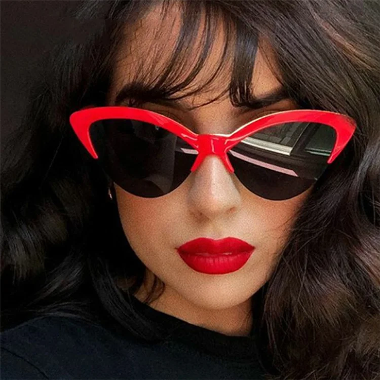 

Butterfly Cat Eye Sunglasses Women 2021 Designer Fashion Sun Glasses For Women Trendy Shade UV400, Picture