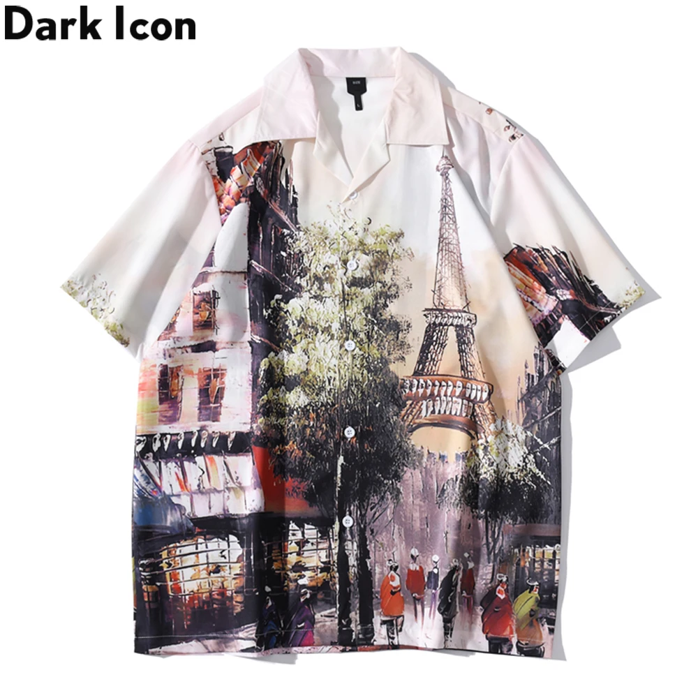 

Men's Polo Shirt Summer Beach Holiday Hawaiian Shirts Men Thin Material Cool Shirts for Man, Custom color