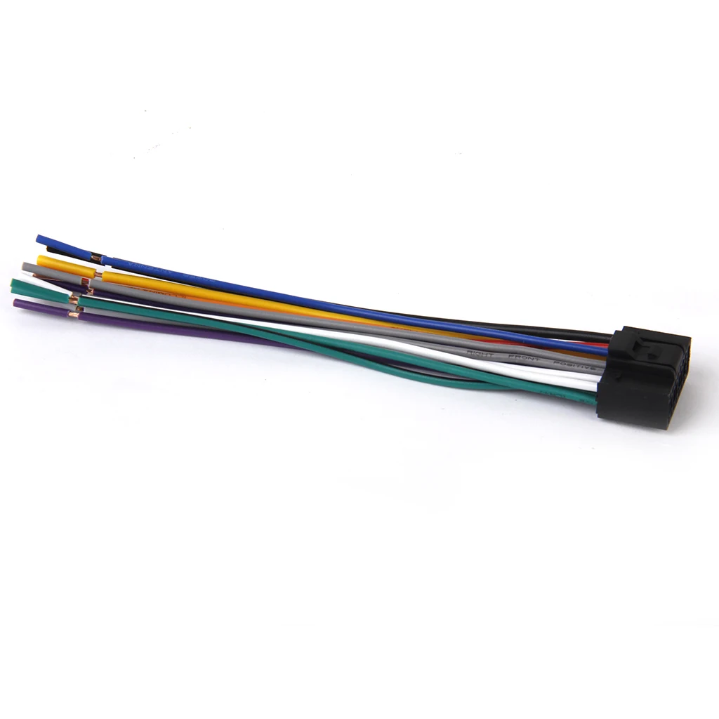 Car Radio Stereo Wire Harness Plug Cable With 16pin Connector For
