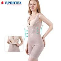 

Wholesale breathable ladies Slimming Waist Shaping Full Slip BodySuit Shaper Underbust Shapewear for women