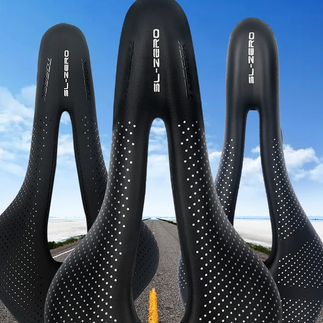 

Roadbike mtb downhill mountainbike full suspension carbon bicycle seat saddle carbon saddles road bike carbon fibre cycling, Black