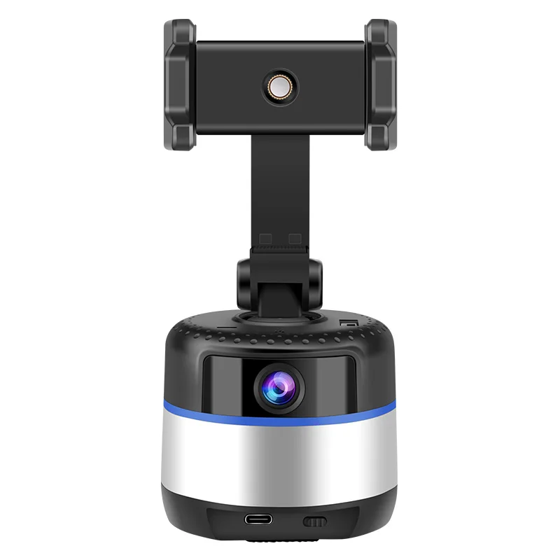 

New arrival 2022 Gimbal 360 AI tracking rotation desktop live streaming equipment latest selfie stick YT03
