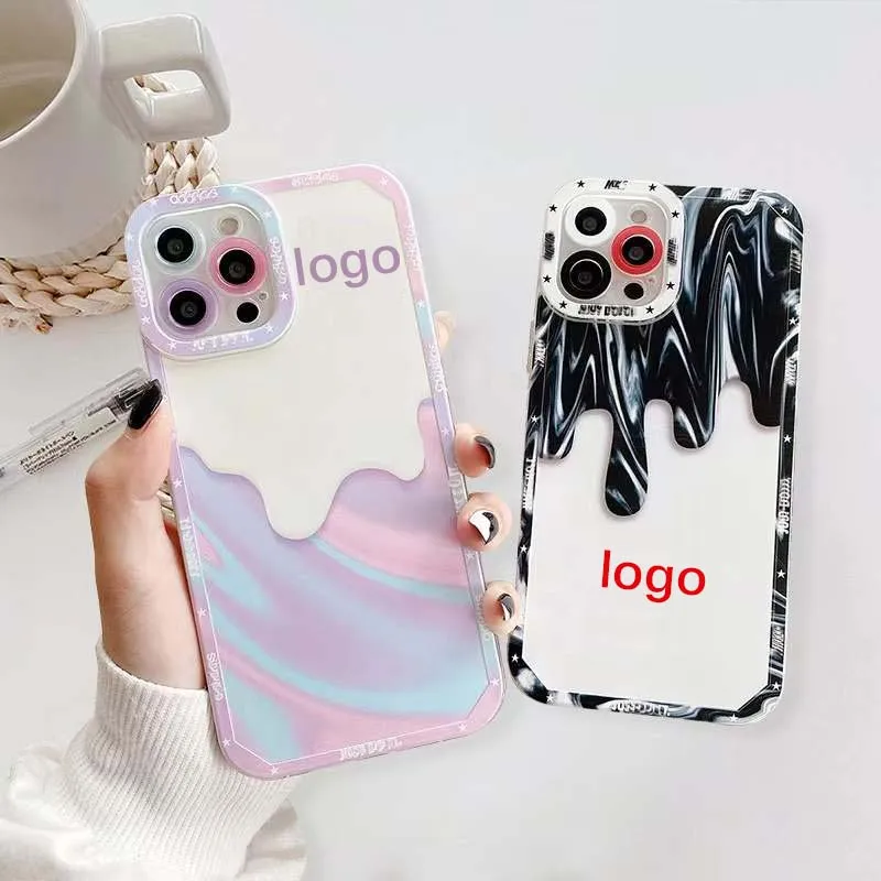 

Cartoon money painting black girls Soft TPU Mobile Phone Case For iPhone 12 PRO MAXHot sale p, Angel eye (random image)