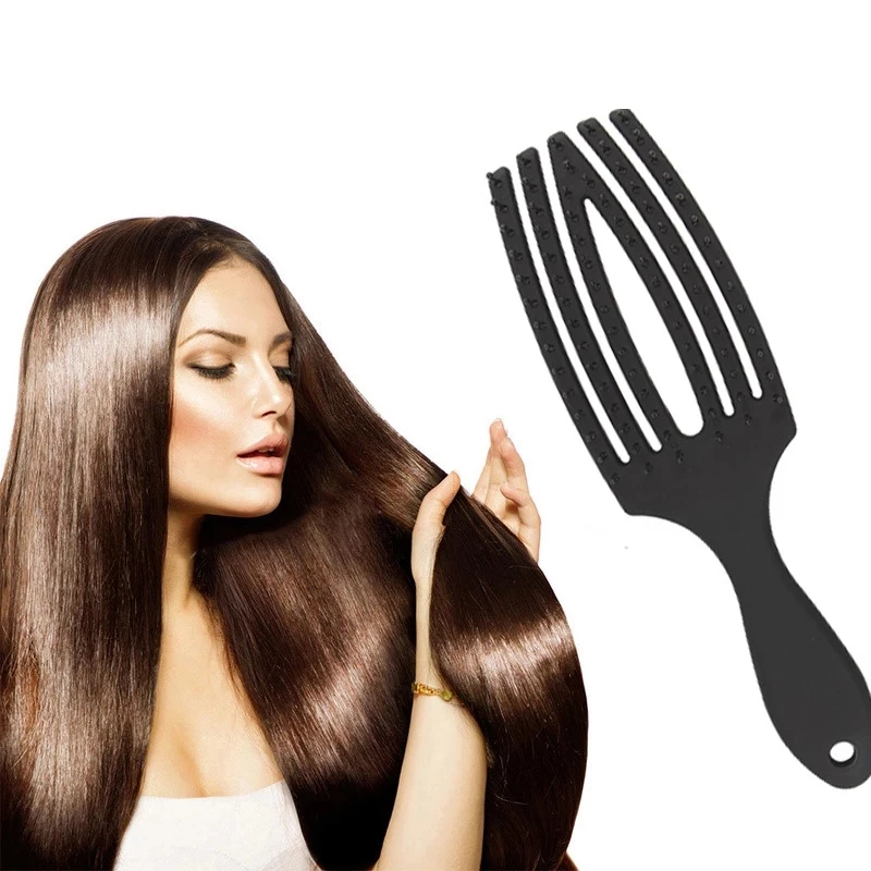 

Entangled Brush Unisex Hair Care Cream Professional Quick-Drying Hair Brush, Natural color