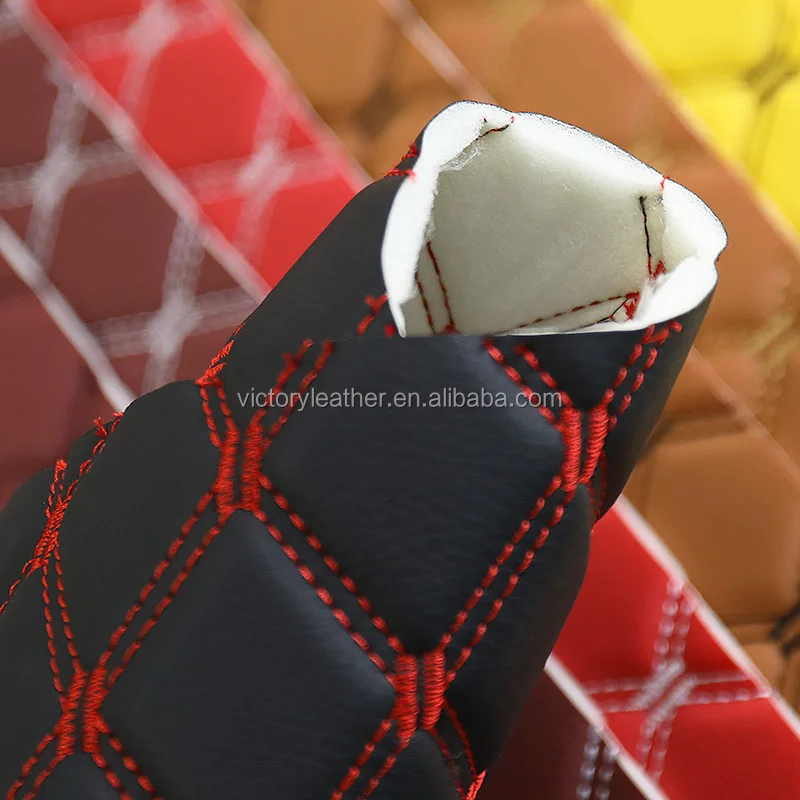 Embroidery Pvc Leather Car Floor Mat Roll For Car Mats & Car Seat