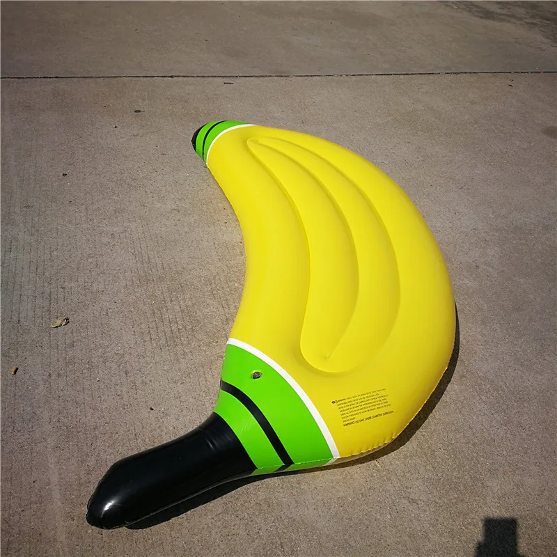 Banana Pvc Inflatable Pool Floats Water Toy Swimming Pool Air Bed