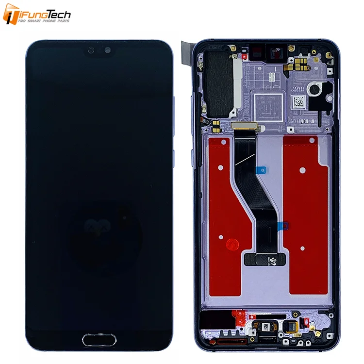 

For Huawei P20 Pro LCD Screen Touch Display Digitizer Assembly Replacement display with fingerprint LCD For Huawei P20 Pro, Black,blue,twilight