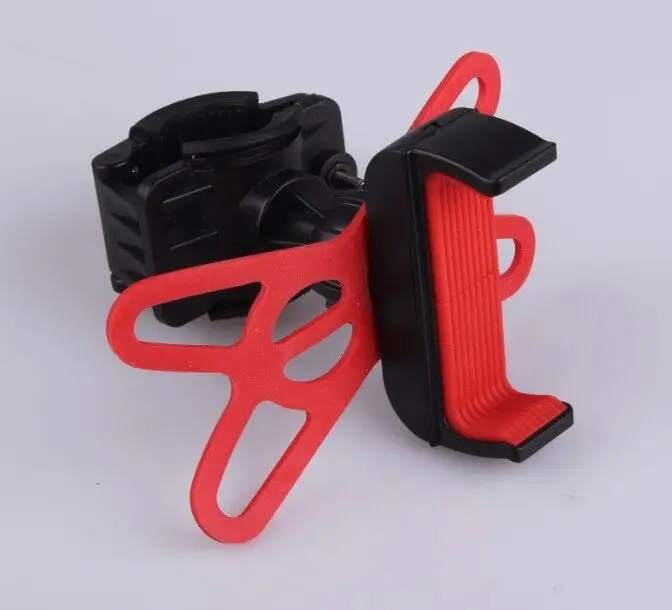 

Motorbike phone holder REKys rearview mirror phone mount holder, Black red