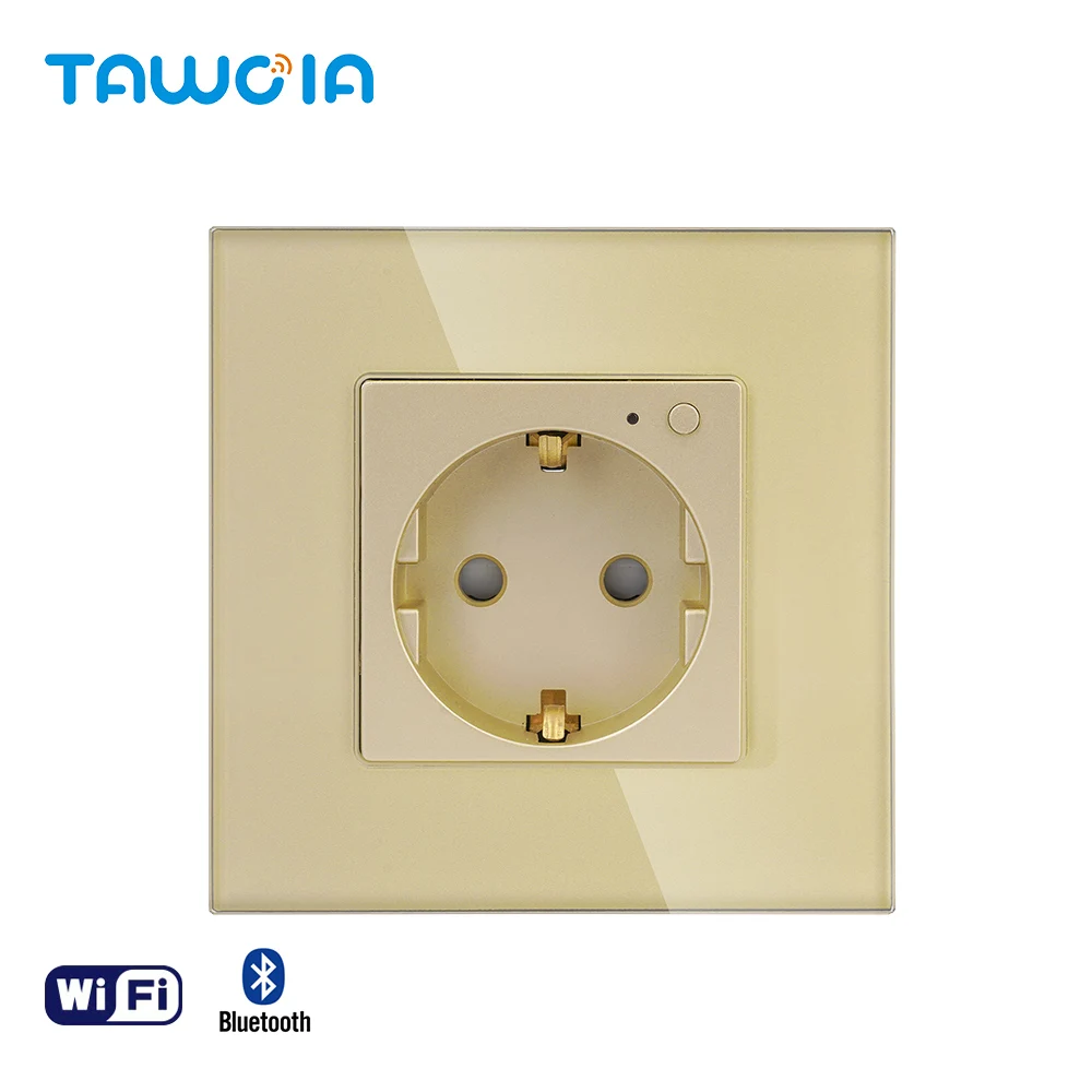 

TAWOIA Tuya smart switch and socket EU 16A wifi smart home socket switch smart