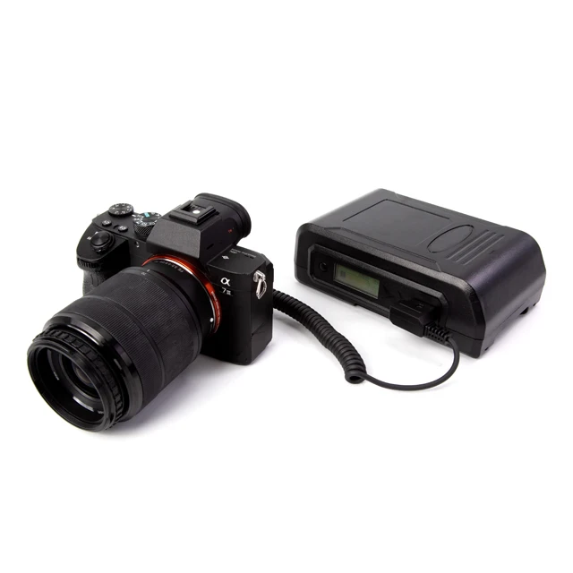 

D-Tap to FZ100 Dummy Battery Coiled Intelligent Adapter Cable work with SONY A9 A7M3 camera