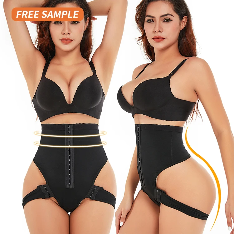 

2022 Thin And Breathable High Waist Seamless Tummy Control Butt Lifter Full Body Shaper Slimming Shapewear Shorts