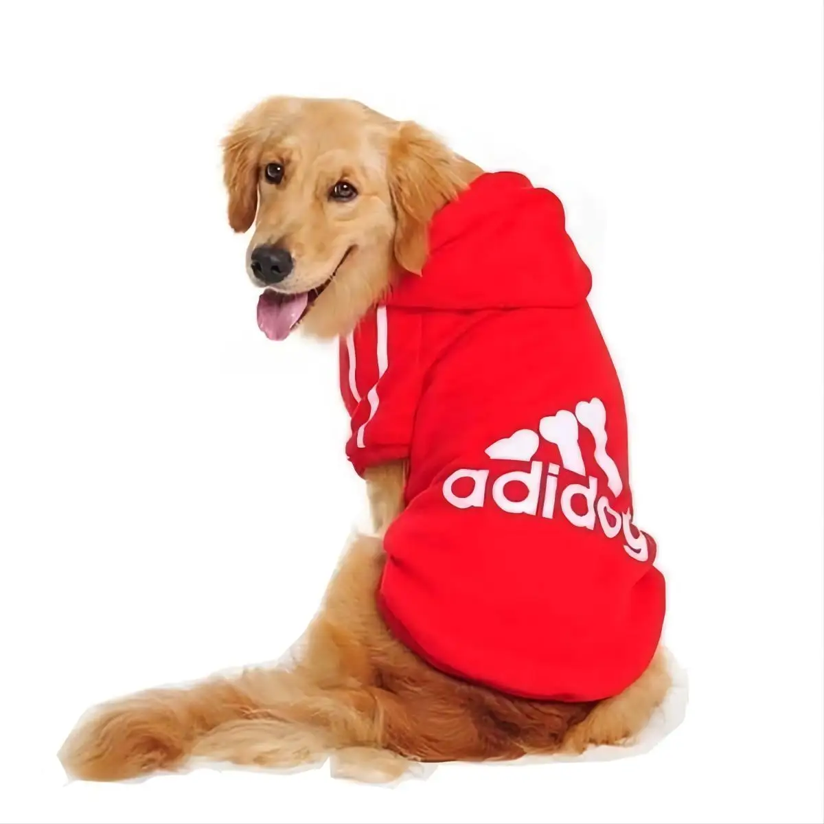 

Fashion Spring Autumn Winter Cotton Hooded Warm Sweatshirt Adidog Luxury Fashion Pet Dog Clothes