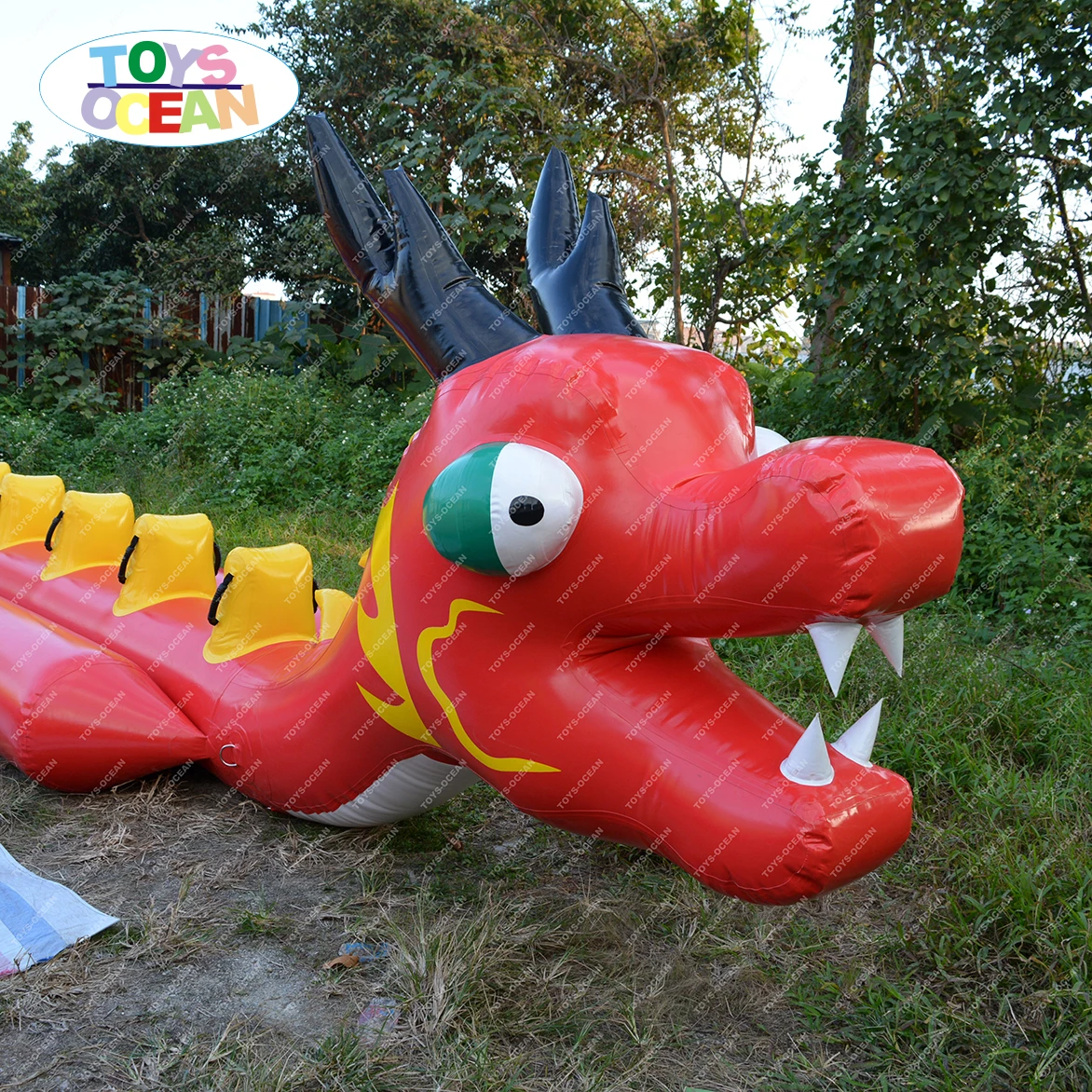 Inflatable Dragon Boat Inflatable Towable Boat For 8 Player Buy