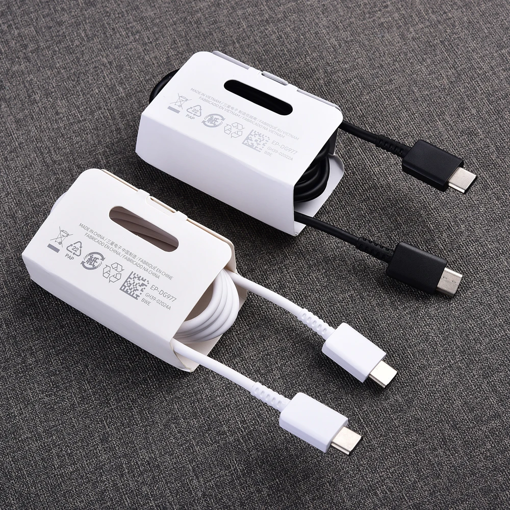 

PD Cable Type C Cable USB3.0 Type-C To Type-C Fast Charger Cable For Note20 S20 Ultra