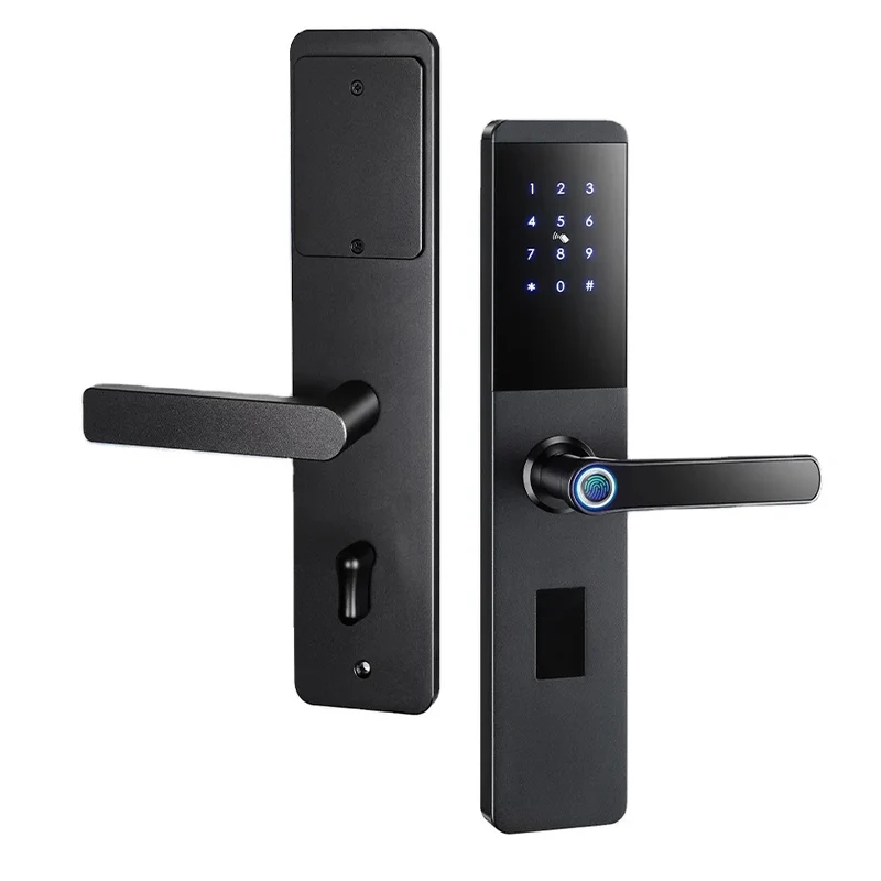 

YOUHE Stainless Steel Fingerprint Wifi Smart Lock Door Card Key Apartment Intelligent Door Lock rfid With Password TTLock