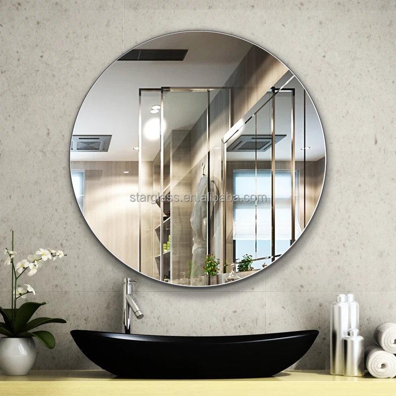 

5mm decorative wall mirror glass factory price