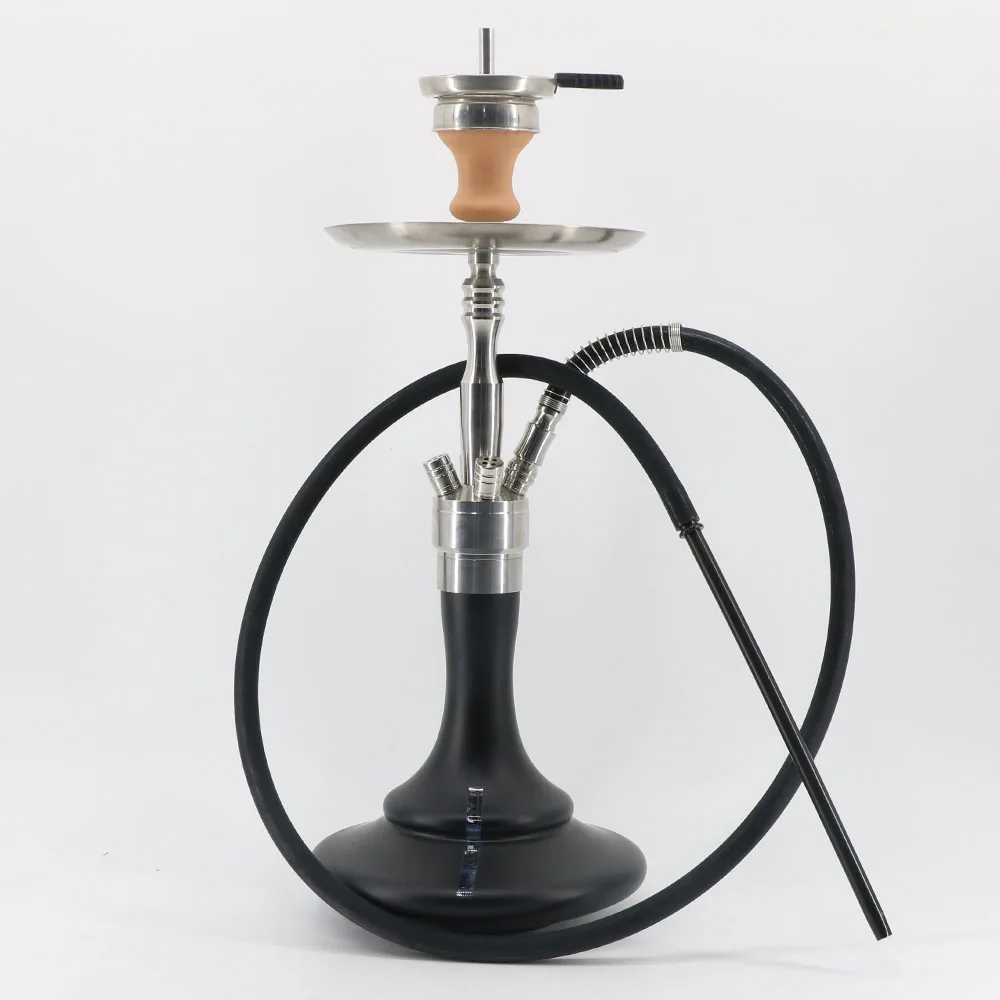 Herbal Smoking Shisha Matte Black Richman Cigarettes Edelstahl Hookah