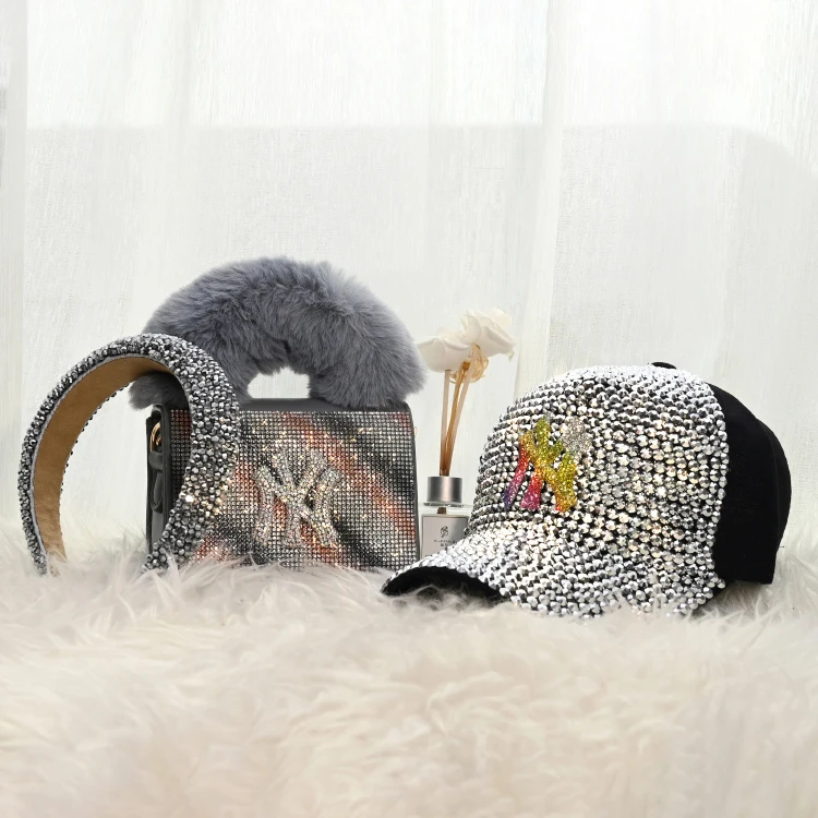 

Furry Ny Hats And Bags Faux Fur Ny Hat And Purse Set, Customizable