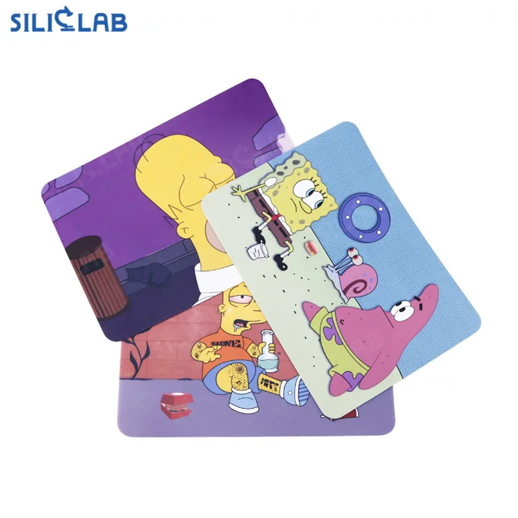 

Wholesale Custom Silicone Dabs Mat Wax Concentrate Pads for Dabber, Custom color