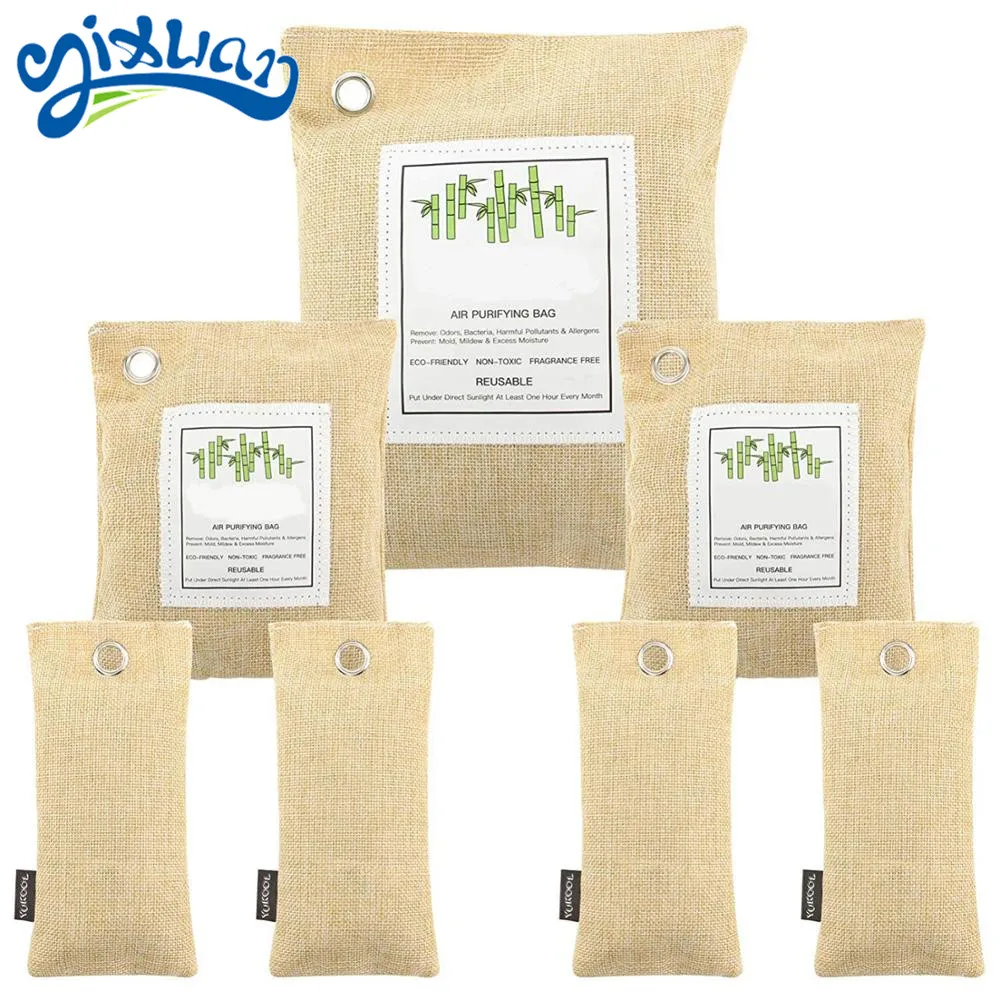 
High quality shoe deodorizer bamboo charcoal deodorant activated carbon natural air purifying bags 