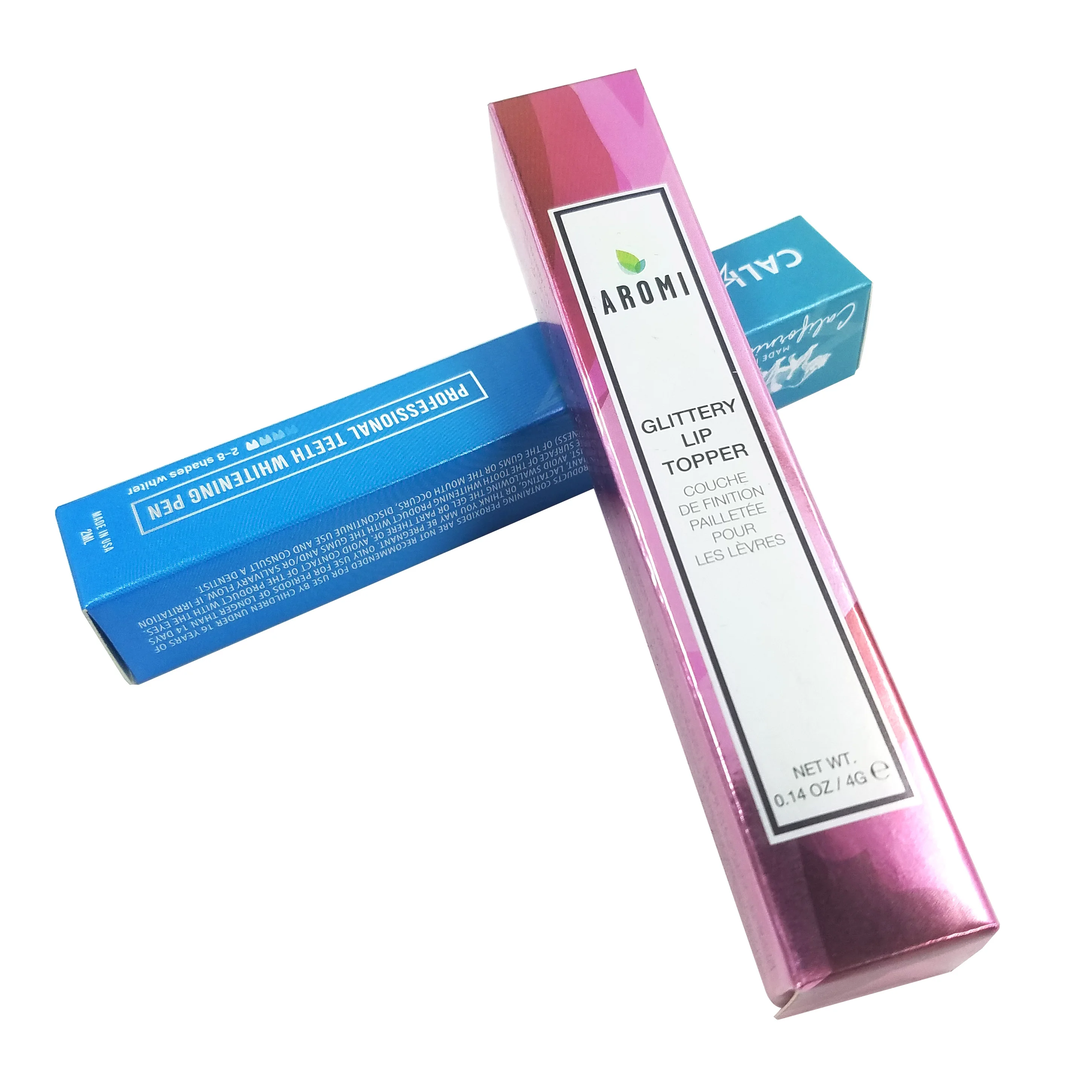 Luxurious Wholesale Custom Design Glossy Liquid Lipstick Packaging Box