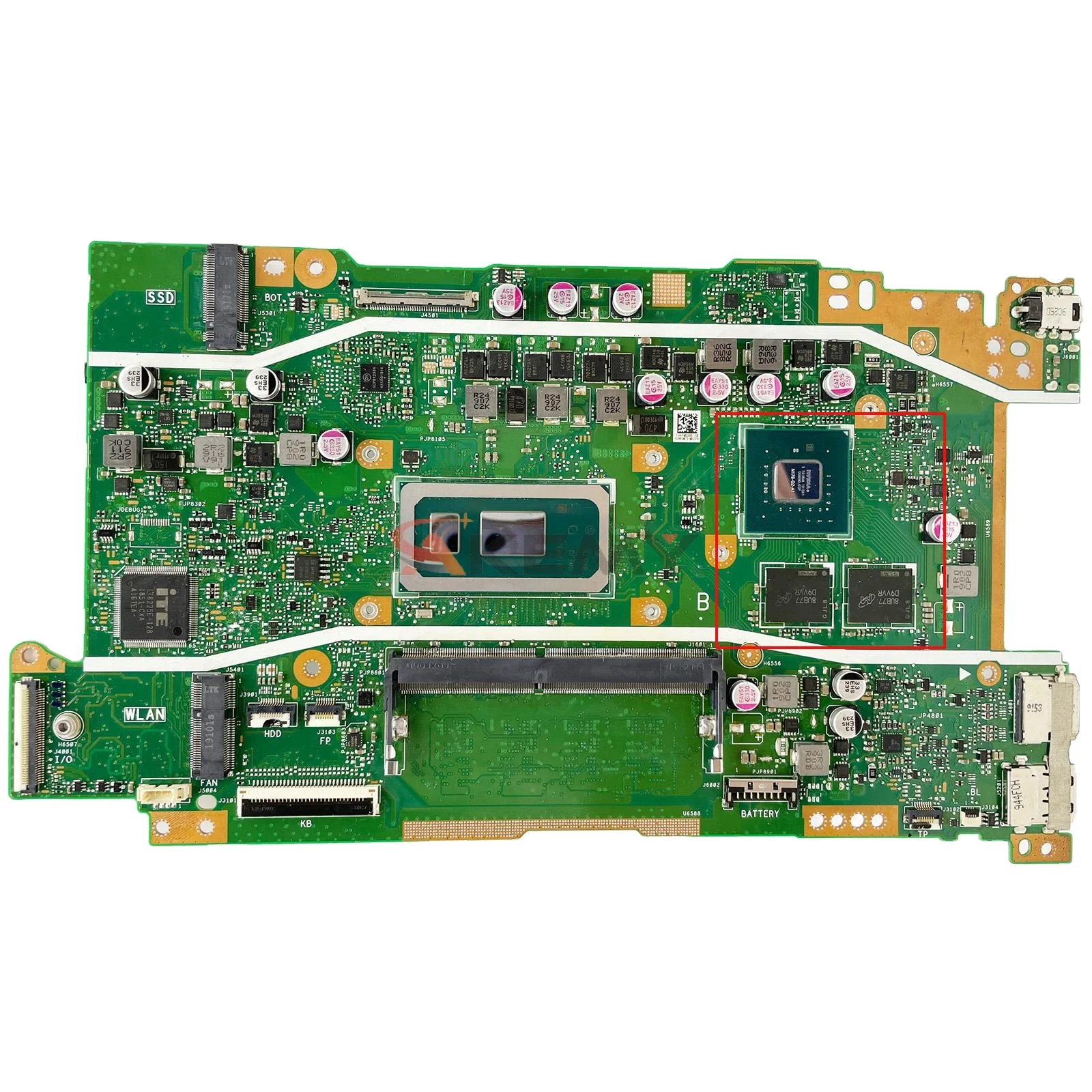 

X409F Mainboard For ASUS X409FA X509FA A409F F409F F509F A509F X409FB X509FB X409FJ X409FL X509FL Laptop Motherboard I3 I5 I7 4G