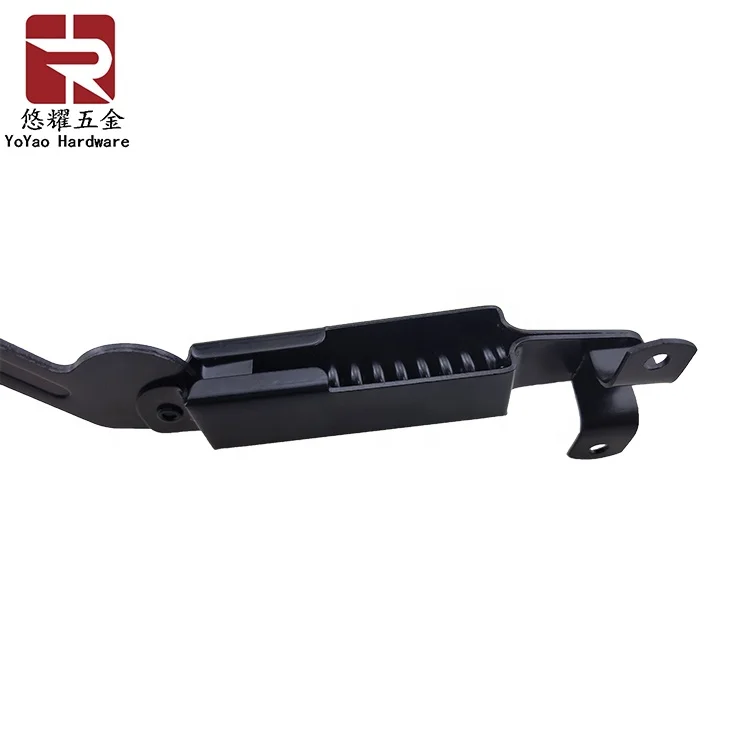 Safe Black Flip Storage Sofa/Bench and Ottoman Lid Stay Hinge