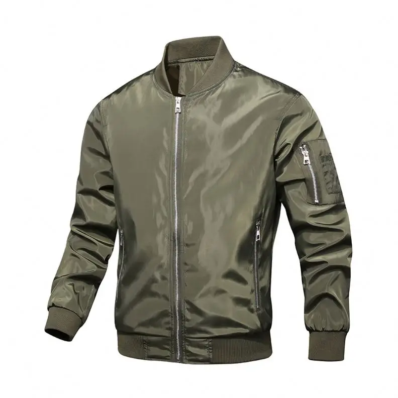 

China Manufacture Cotton Bomber Jacket Baseball Unisex Uniforms Male Leather Jacket, Customized color