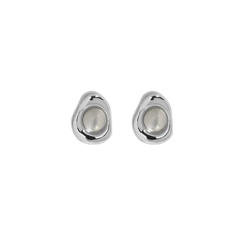 

VIANRLA 925 Sterling Silver Jewelry Earrings 18k Gold Plated Trendy Earring For Women Free Laser Logo Wholesale