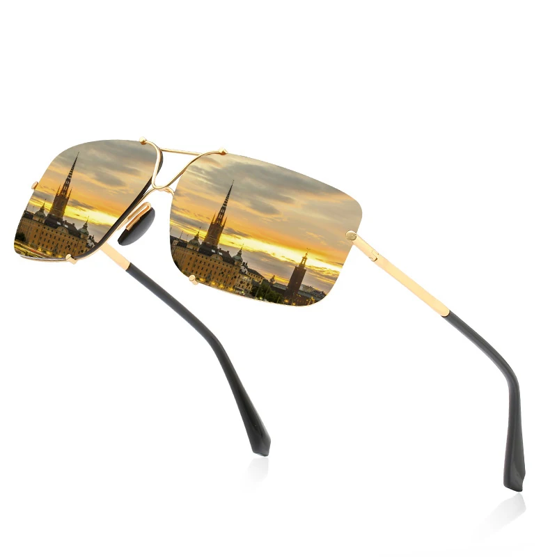 

Hot Selling High Quality Alloy TAC1.1 Mens Polarized Sunglasses Driving Glasses Wholesale China