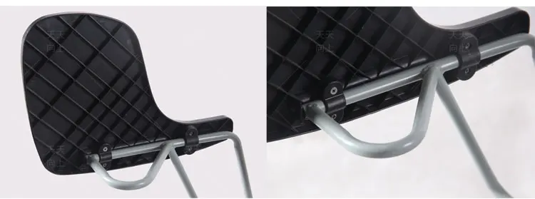 Training Chair with Writing Tablet Metal Study Chairs for Students Tablet Arm Chair
