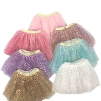 

Fluffy fashion baby cute tutu with sequins