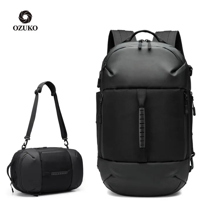 

Ozuko D9229 Luxury Custom Travelling Backpack Bag Spend The Night Duffle Bag Travel Custom Carry On Luggage Bag Travel