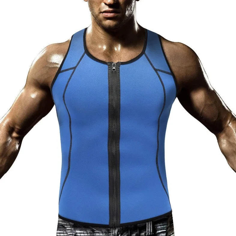 

Hot Neoprene Corset Compression Sweat Body Shaper/Men Waist Trainer Vest Slimming Sauna Tank Top Workout Shirt, Customized color