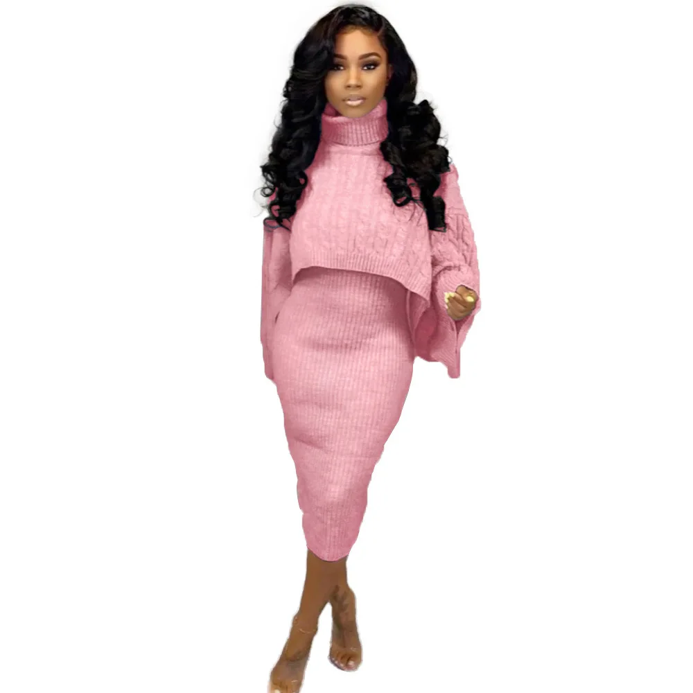 

PDEP Turtleneck sweater cluster set of 2 pieces for women