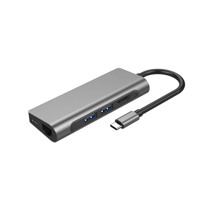 

Premium Portable Multiports USB Type C Adapter USB-C Hub for Macbook and More Type-C Devices