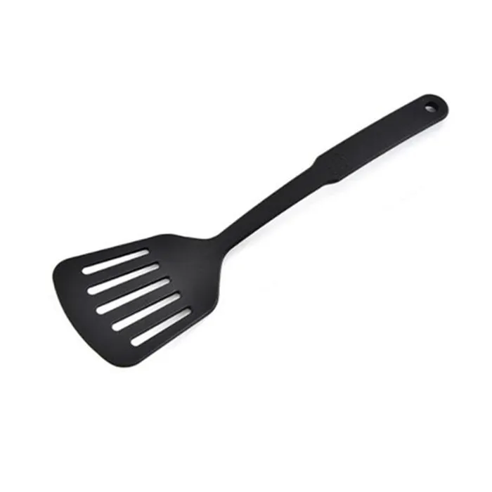 

Cheap price nylon non stick utensils kitchen spatula nylon cooking spatula, Black