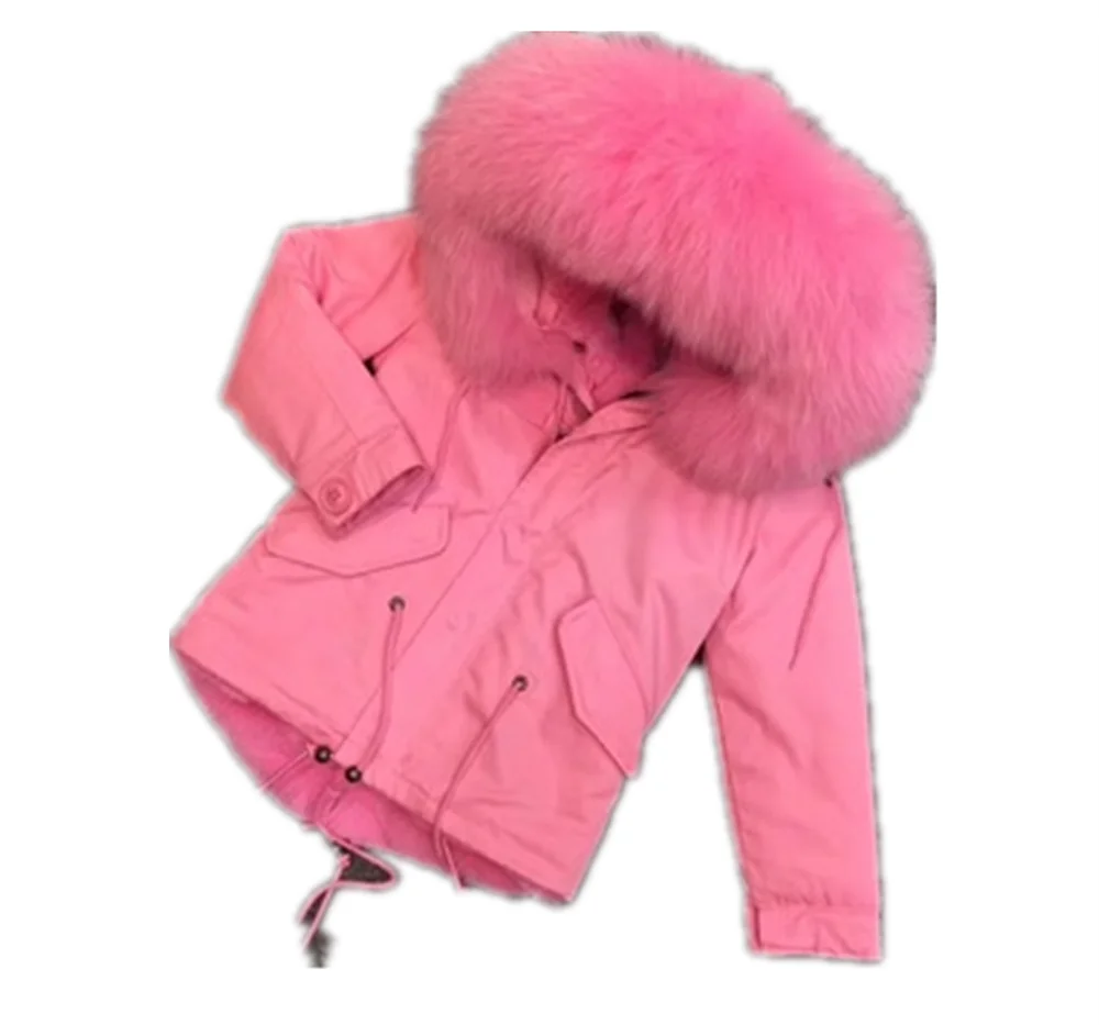 

Best Selling Girls Winter Outdoor Leisure Lovely Warm Pink Cotton Padded Jacket Coat