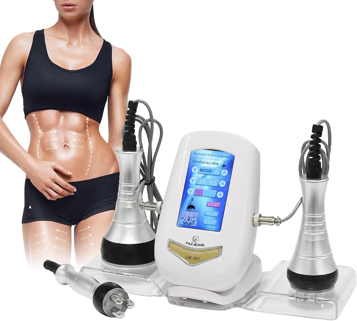 

2021 home use handy ultrasonic rf cavitation body slimming machine fat & cellulite removal tummy slimming weight loss equipment
