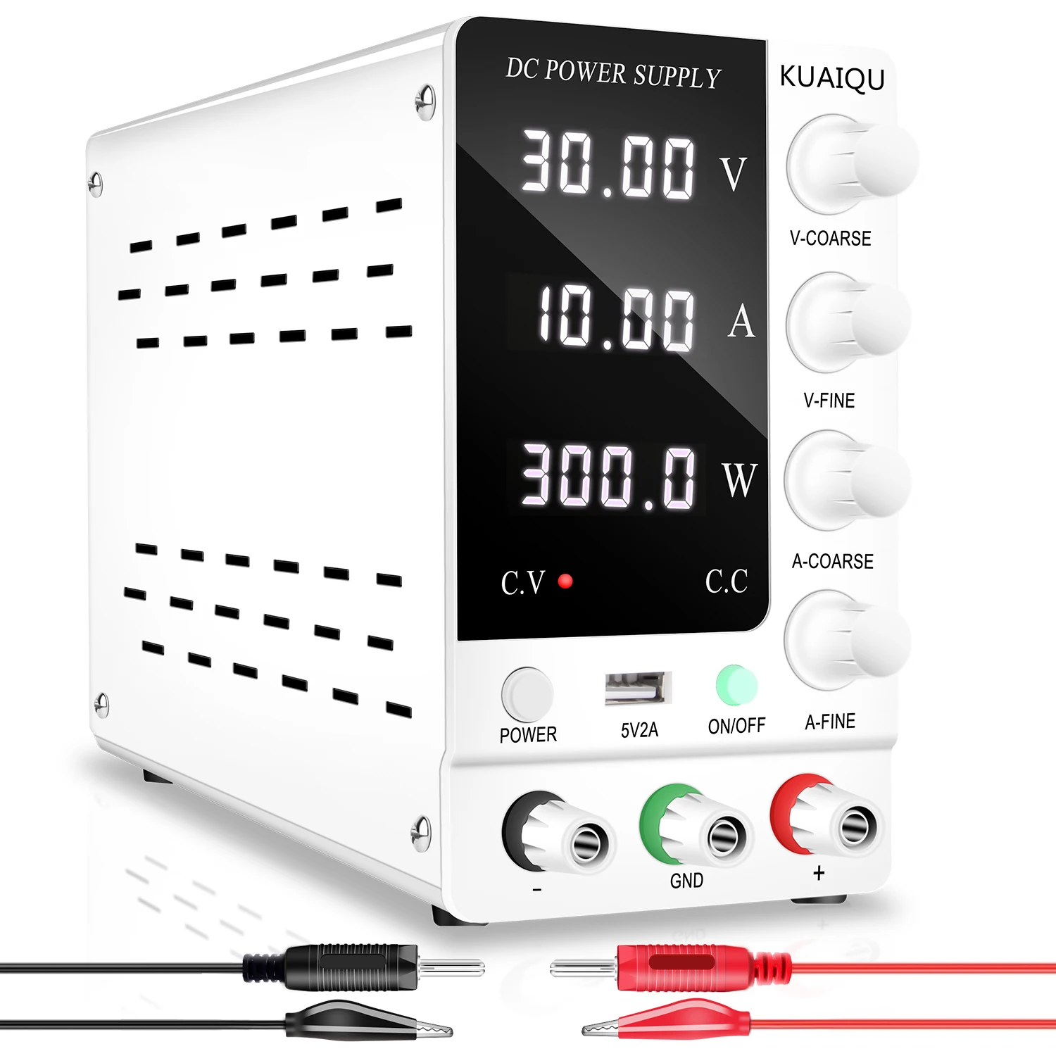 

New Arrival Kuaiqu SPS-C3010 30V 10A Adjustable High Power Switching Dc Power Supply