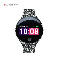 

LICHIP L297 smartwatch phone reloj hombre inteligente android wrist fitness sport band wholesale 08p h8 bracelet smart watch