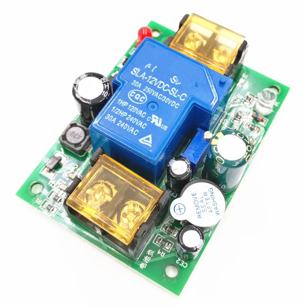 Universal 12V-48V Battery Anti-Over Discharge Board Automatically Restore Low Voltage Protection Module With LED Indicator Light