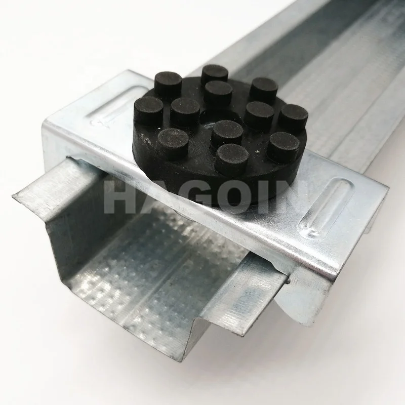 Rsic1,Dc04 Rubber Resilient Sound Isolation Clips,Acoustic Hangers