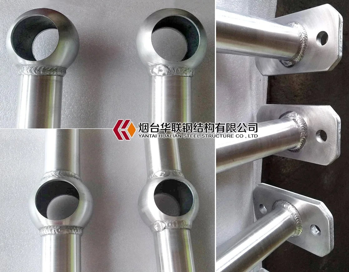 Aluminium Railing Handrail Stanchion Baluster/ Balustrade Outdoor AL handrail stanchion
