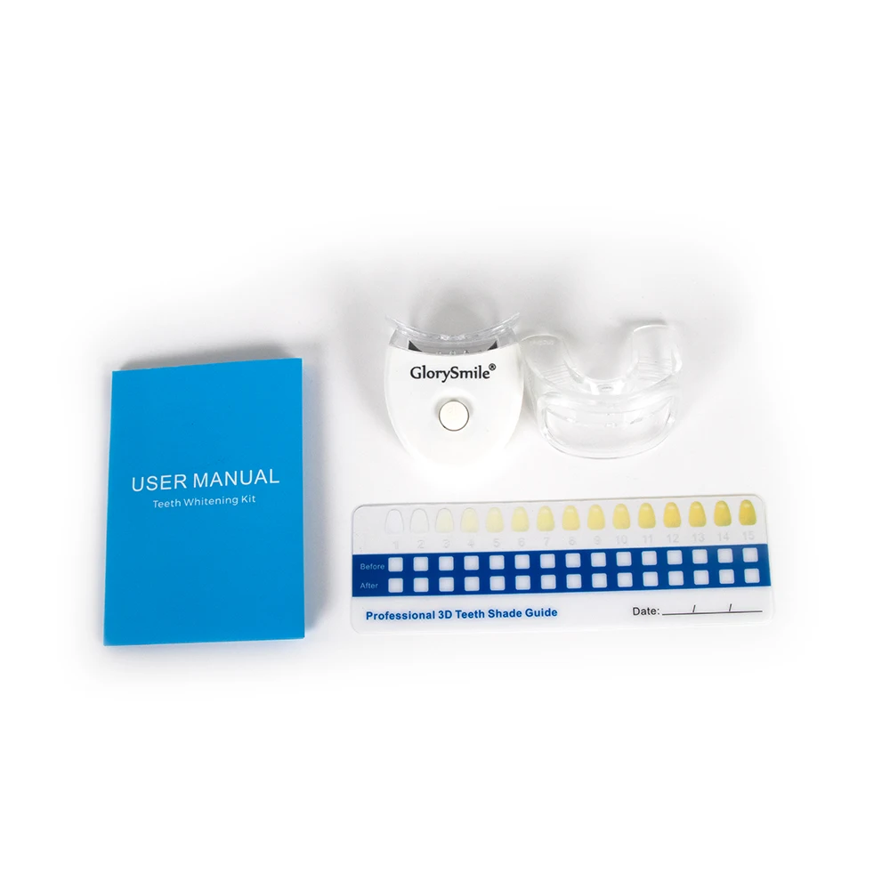 

GlorySmile New Style Dental Advanced Mini 5 Led Cold Blue Light Teeth Whitening Kit Private Logo