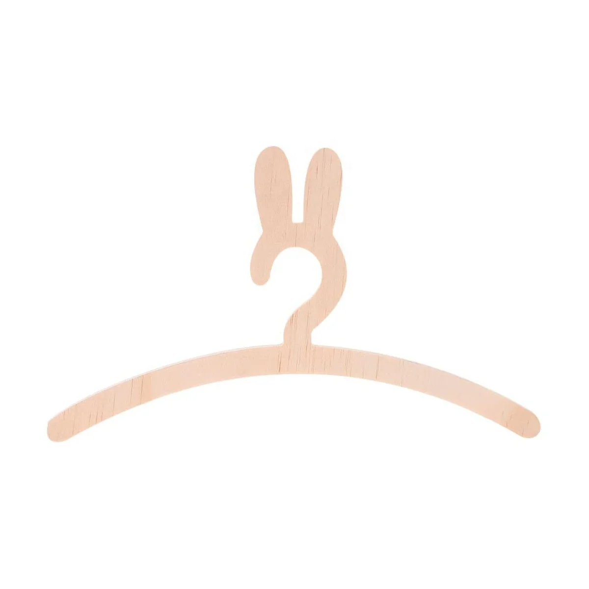 

Tailai Lovely Rabbits Baby Kids Wood Bunny Clothes Hanger Home Room Decor Nursery Room ornament Wooden House Decoration