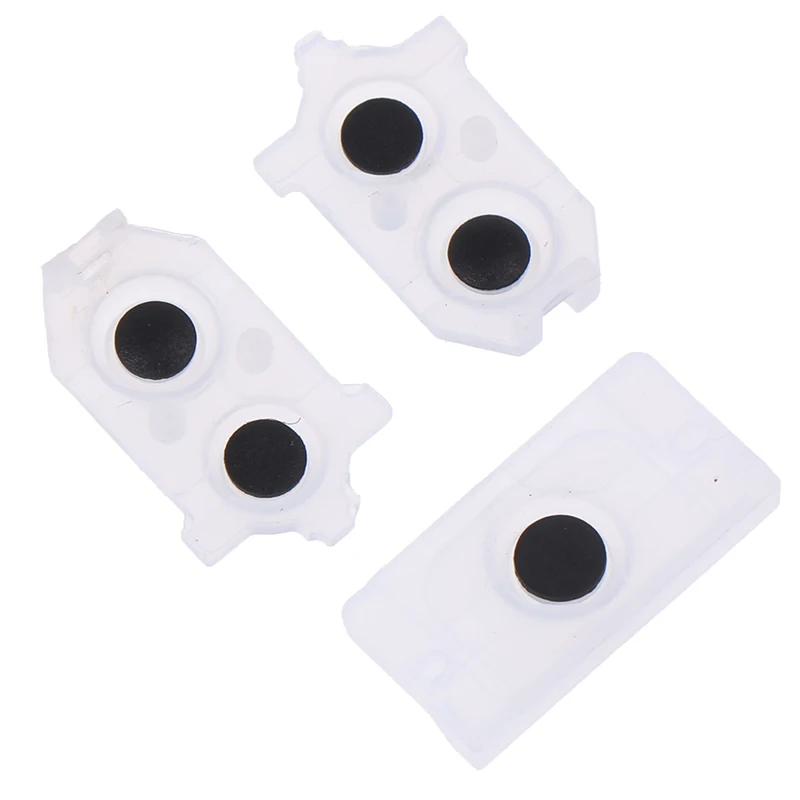 

1set For PS4 Controller Conductive Silicone Buttons Rubber Pads For Game Replacement Parts